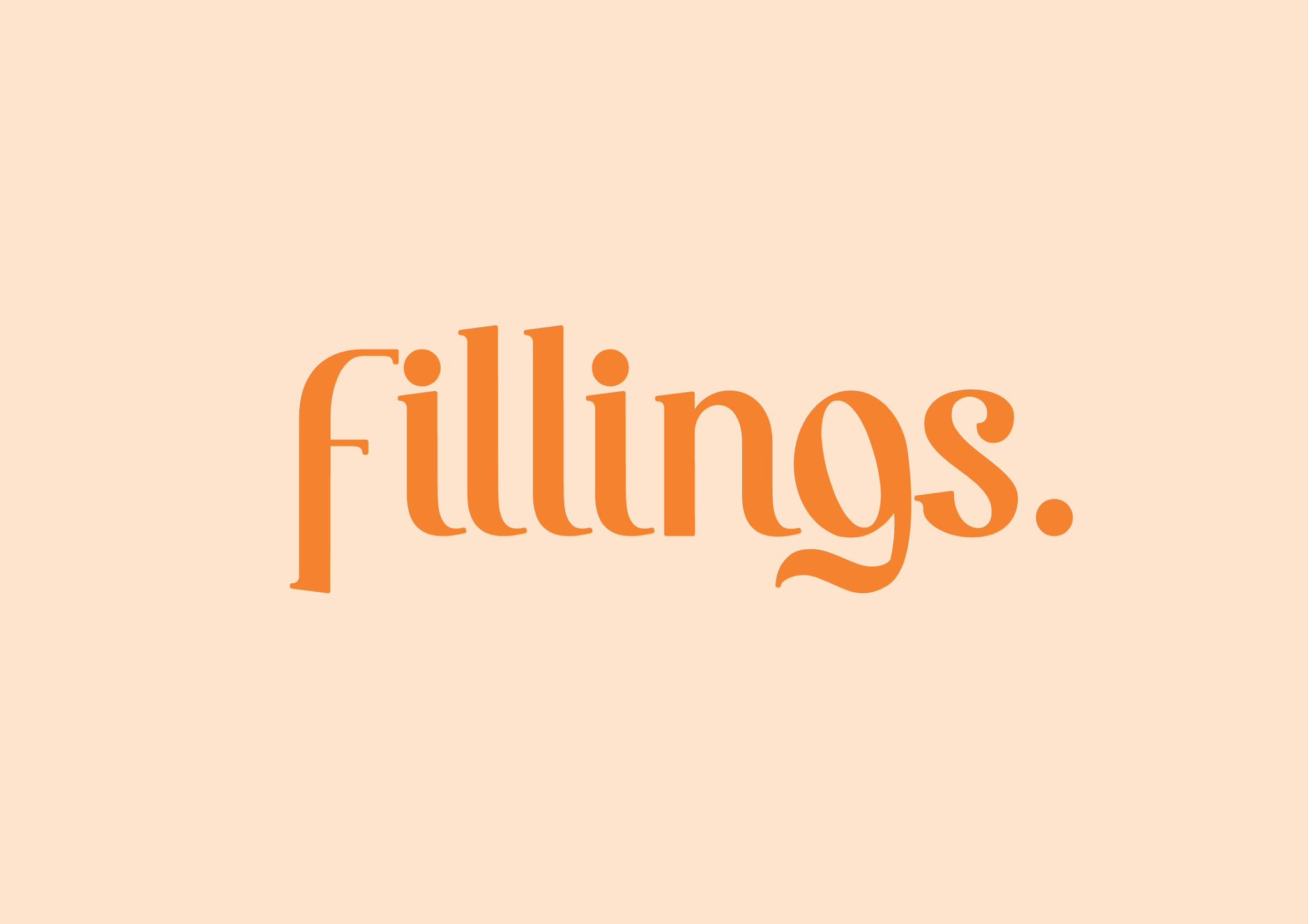 Fillings café logo